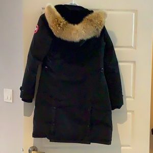 Used women’s black Canada Goose Trillium Parka.